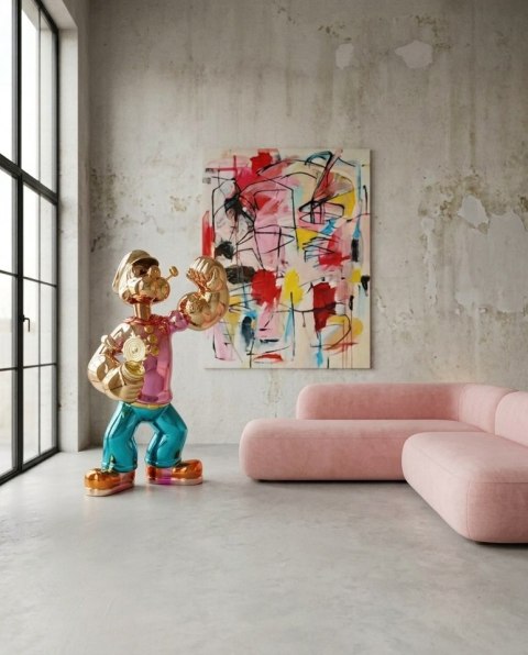 King Home Figura POPEYE 185 CM - włókno szklane