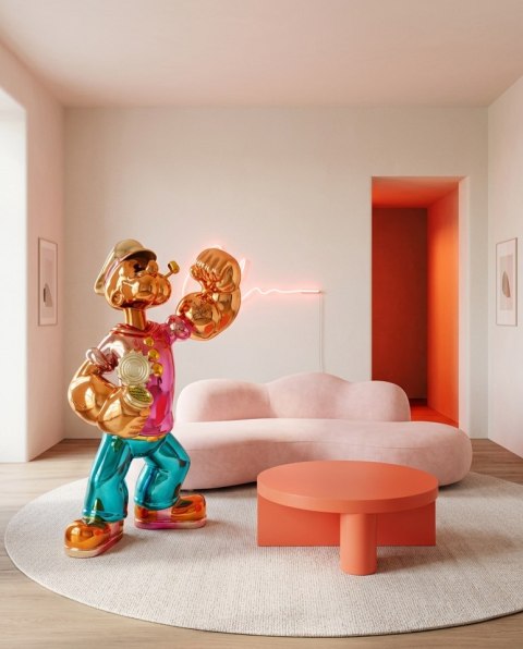 King Home Figura POPEYE 185 CM - włókno szklane