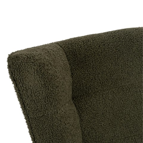 Fotel Bujany JACKSON Zielony Boucle