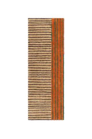 Kolorowy dywan-chodnik bawełniany Clay 80 x 230 cm, Color On Lorena Canals