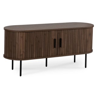 Szafka RTV TRISH 120 cm Dwudrzwiowa Orzech