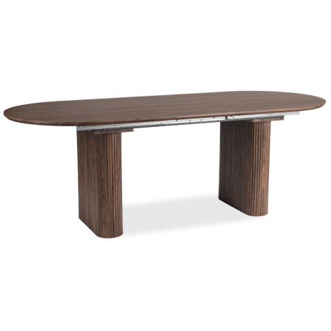 Stół OVAL Rozkładany 180-220 cm Orzech