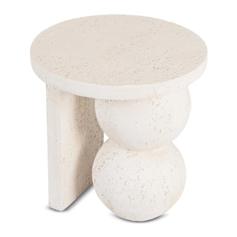 Stolik RICO 45,5 cm Krem/Beż Nowoczesny