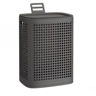 Kosz na pranie 75l szary - RLH021G101