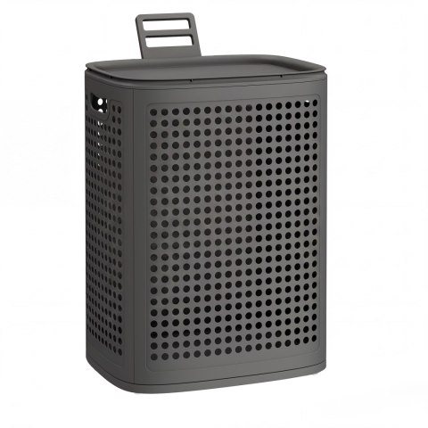 Kosz na pranie 75l szary - RLH021G101