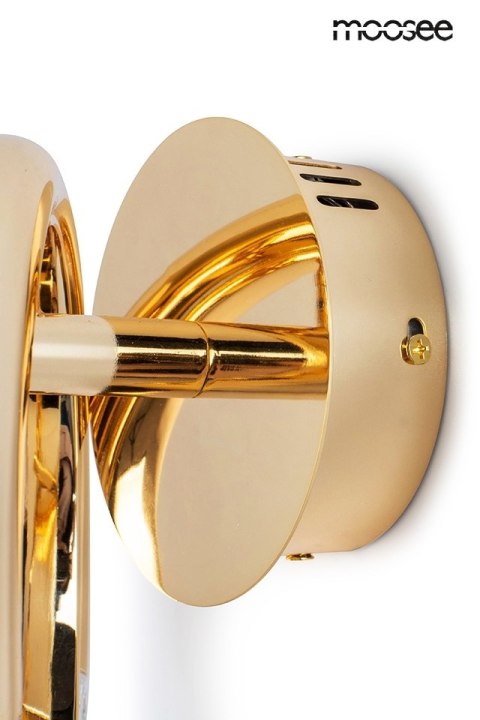 Moosee MOOSEE zestaw 2 lamp ściennych HELIOS złoty