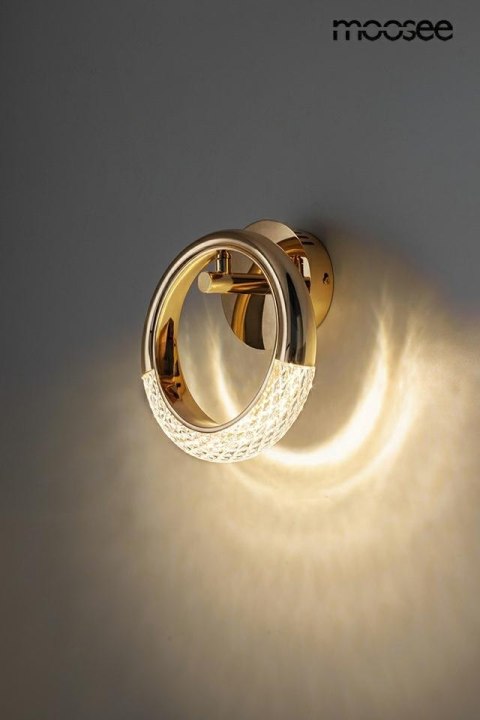 Moosee MOOSEE zestaw 2 lamp ściennych HELIOS złoty