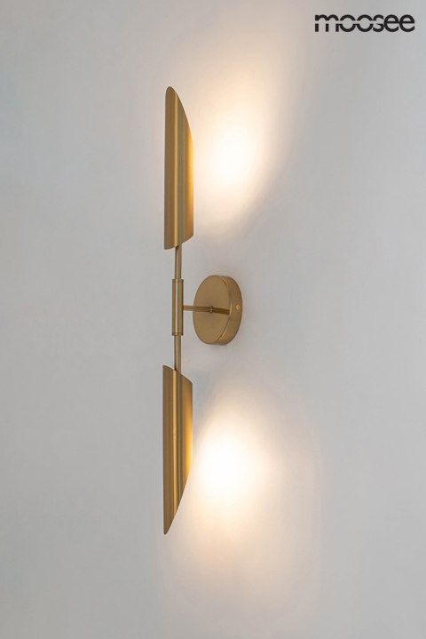 Moosee MOOSEE zestaw 2 lamp ściennych LOCCA złoty
