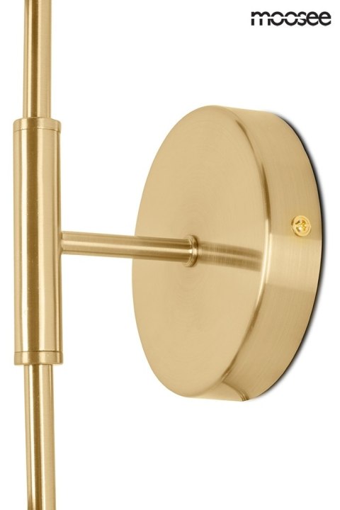 Moosee MOOSEE zestaw 2 lamp ściennych LUCCA złoty