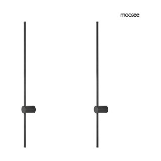 Moosee MOOSEE zestaw 2 lamp ściennych OMBRE 100 czarny