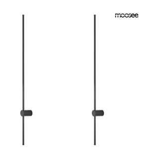 Moosee MOOSEE zestaw 2 lamp ściennych OMBRE 120 czarny