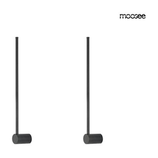Moosee MOOSEE zestaw 2 lamp ściennych OMBRE 60 czarny
