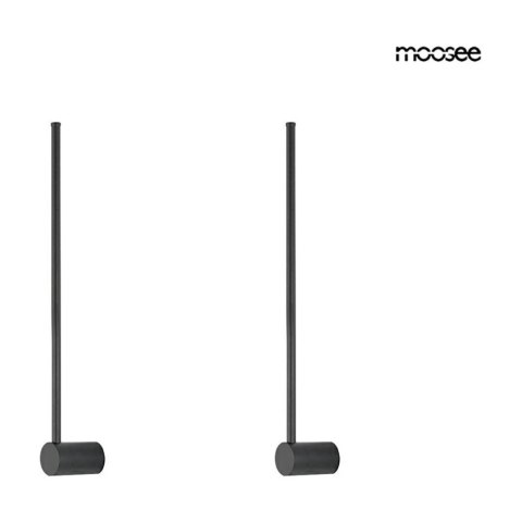 Moosee MOOSEE zestaw 2 lamp ściennych OMBRE 60 czarny