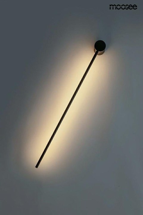 Moosee MOOSEE zestaw 2 lamp ściennych OMBRE 60 czarny