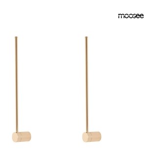 Moosee MOOSEE zestaw 2 lamp ściennych OMBRE 60 złoty