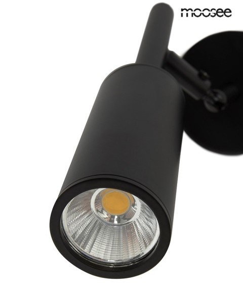 Moosee MOOSEE zestaw 2 lamp ściennych PRISMA czarny