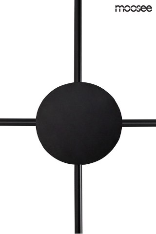 Moosee MOOSEE zestaw 2 lamp ściennych SHADOW 4 CLOSE czarny
