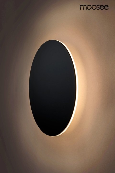 Moosee MOOSEE zestaw 2 lamp ściennych SHADOW SUN 25 czarny