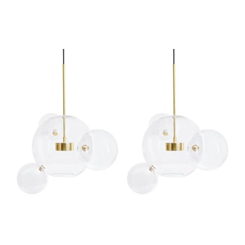 Moosee MOOSEE zestaw 2 lamp wiszących CAPRI 4 złoty