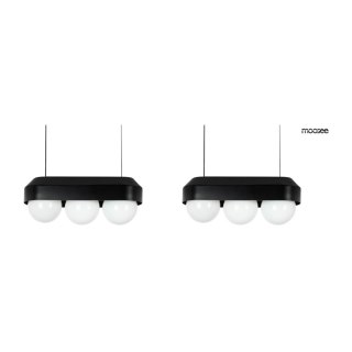 Moosee MOOSEE zestaw 2 lamp wiszących DROPS 3 czarny
