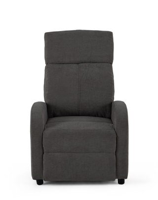 King Home Fotel wypoczynkowy rozkładany RELAX PREMIUM ciemny szary