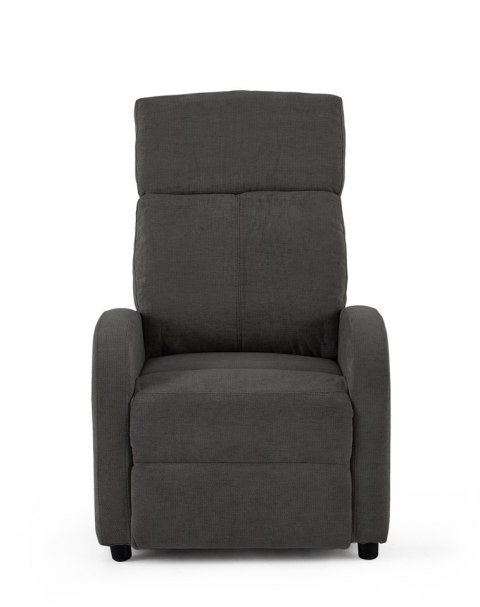 King Home Fotel wypoczynkowy rozkładany RELAX PREMIUM ciemny szary