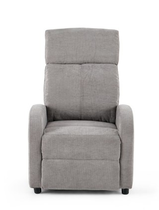 King Home Fotel wypoczynkowy rozkładany RELAX PREMIUM jasny szary
