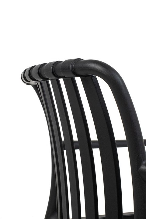 Modesto Design MODESTO zestaw 4 krzeseł STRIPS ARM czarny