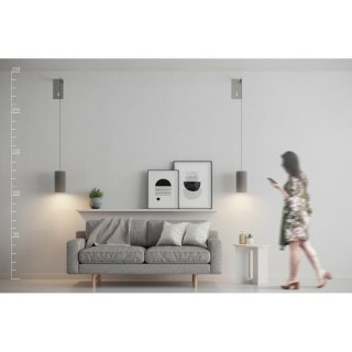 AZZARDO AZZARDO lampa ścienna ALMERIA szara