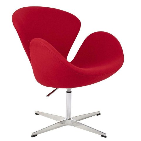 King Home Fotel SWAN PREMIUM regulowany czerwony
