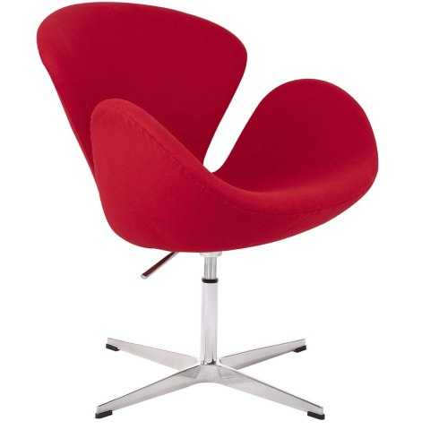 King Home Fotel SWAN PREMIUM regulowany czerwony
