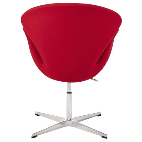 King Home Fotel SWAN PREMIUM regulowany czerwony