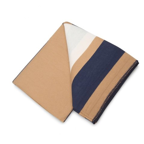 SHP Koc SHP PARIS HOME granatowy / brązowy