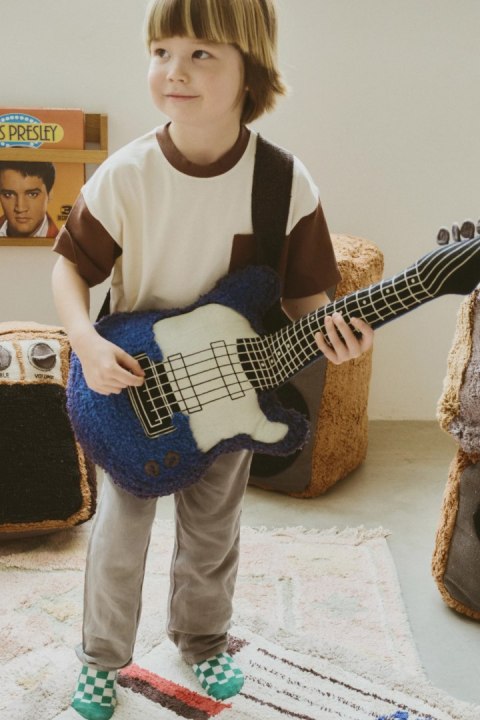 Bawełniana poduszka dla dzieci Gitara elektryczna Lorena Canals