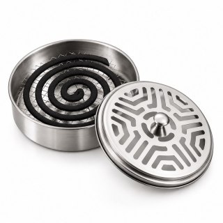SHP Pojemnik na spirale / kadzidełka SHP CAPPY srebrny
