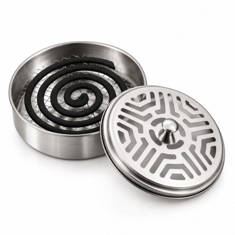SHP Pojemnik na spirale / kadzidełka SHP CAPPY srebrny