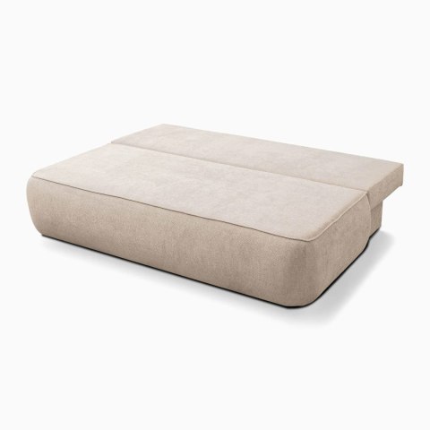 Sofa Rozkładana ARVETO Kremowa Szenilowa