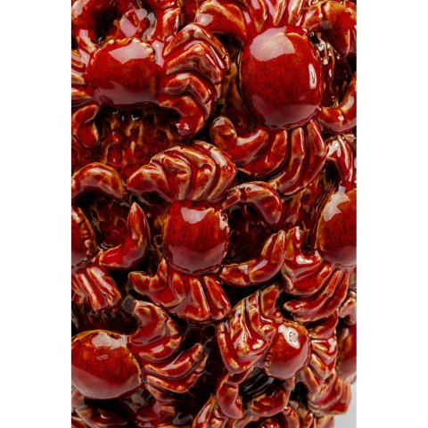 Kare Design KARE wazon dekoracyjny CRABS 39 cm czerwony