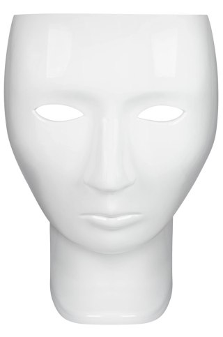 King Home Fotel NEMO FACE CHAIR biały - włókno szklane