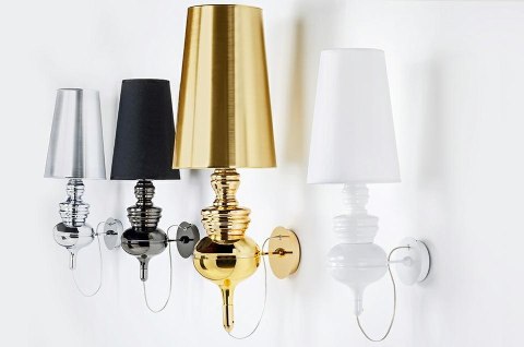 Moosee MOOSEE lampa ścienna QUEEN WALL 23 chromowana