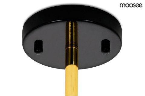 Moosee MOOSEE lampa wisząca COSMO LEVEL M - czarna, złota