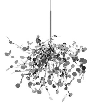 Moosee MOOSEE lampa wisząca MONETE SINGLE chrom