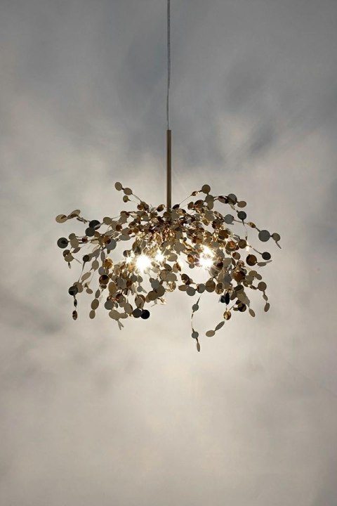 Moosee MOOSEE lampa wisząca MONETE SINGLE chrom