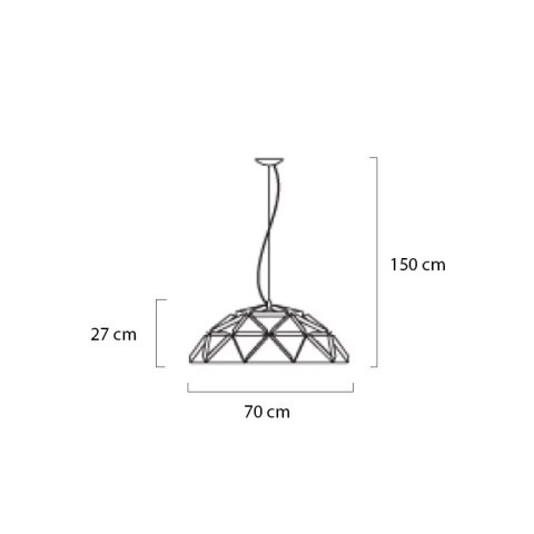 Moosee MOOSEE lampa wisząca SPUTNIK