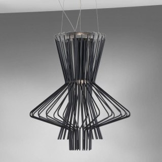 Moosee MOOSEE lampa wisząca STRAW szara