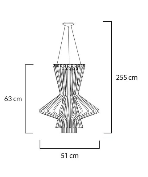 Moosee MOOSEE lampa wisząca STRAW szara