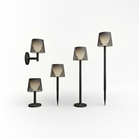 New Garden NEW GARDEN lampa ogrodowa GRETA SOLAR NEGRO 5in1 czarna