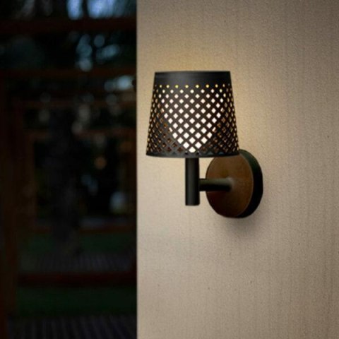 New Garden NEW GARDEN lampa ogrodowa GRETA SOLAR NEGRO 5in1 czarna