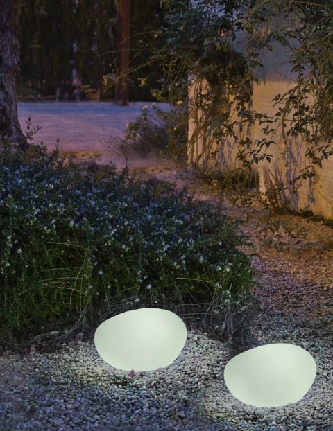 New Garden NEW GARDEN lampa ogrodowa PETRA 60 CABLE biała