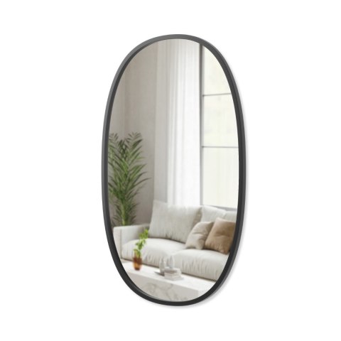 Umbra UMBRA lustro wiszące HUB 61 x 91 cm czarne